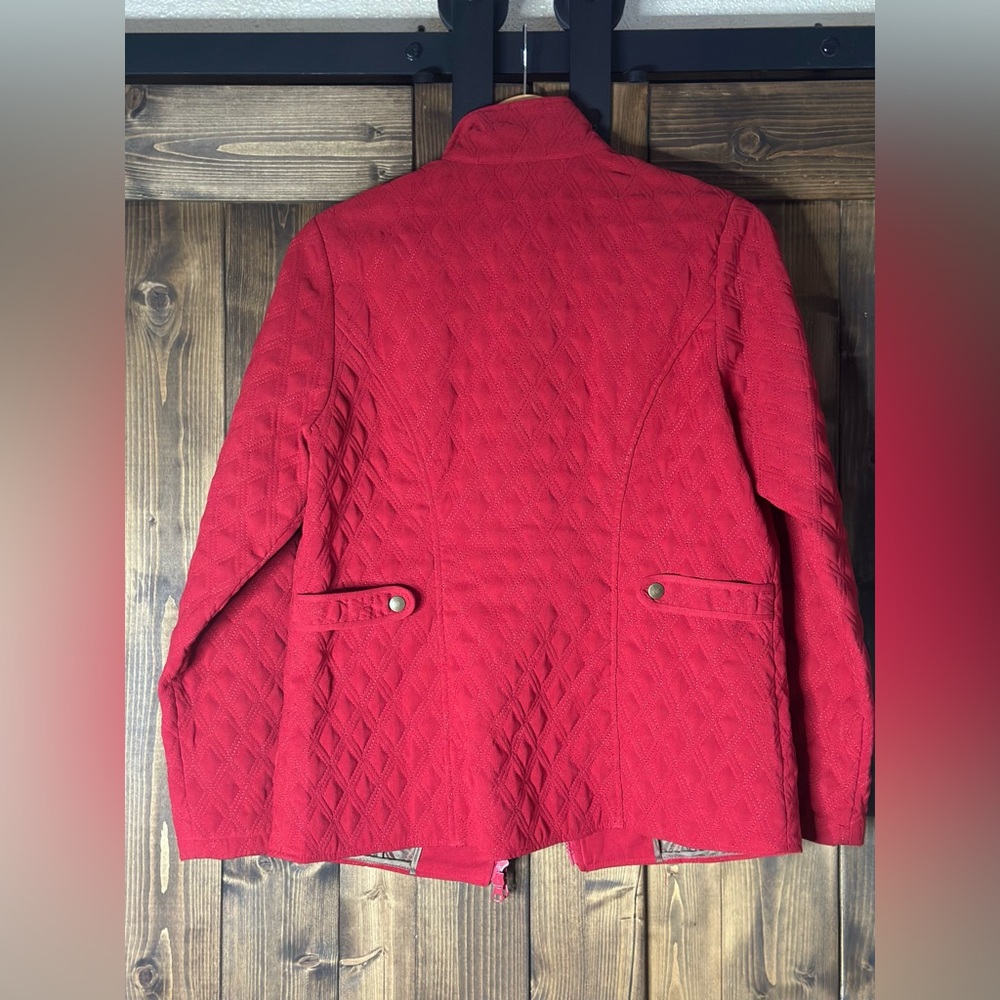Nomadic Traders Red Quilted Jacket - image 3